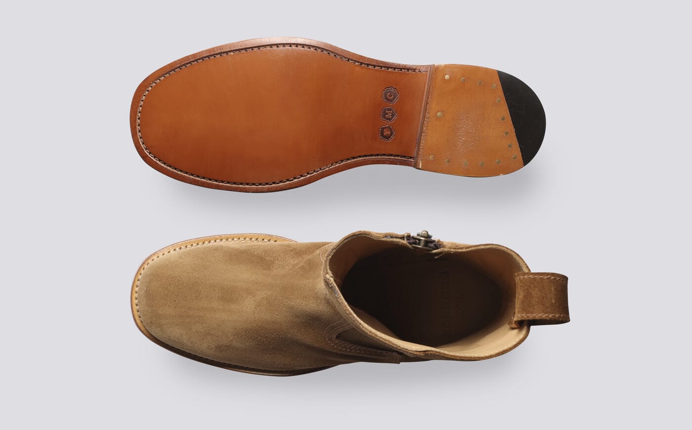 ジーザス YMC X Grenson: Transmission Boot | Men's Made in England Suede