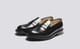 Grenson x YMC | Men's Goodyear Welted Black Leather Loafer | 3 Quarter Main View Grenson x YMC | Men's Goodyear Welted Black Leather Loafer | 3 Quarter Main View