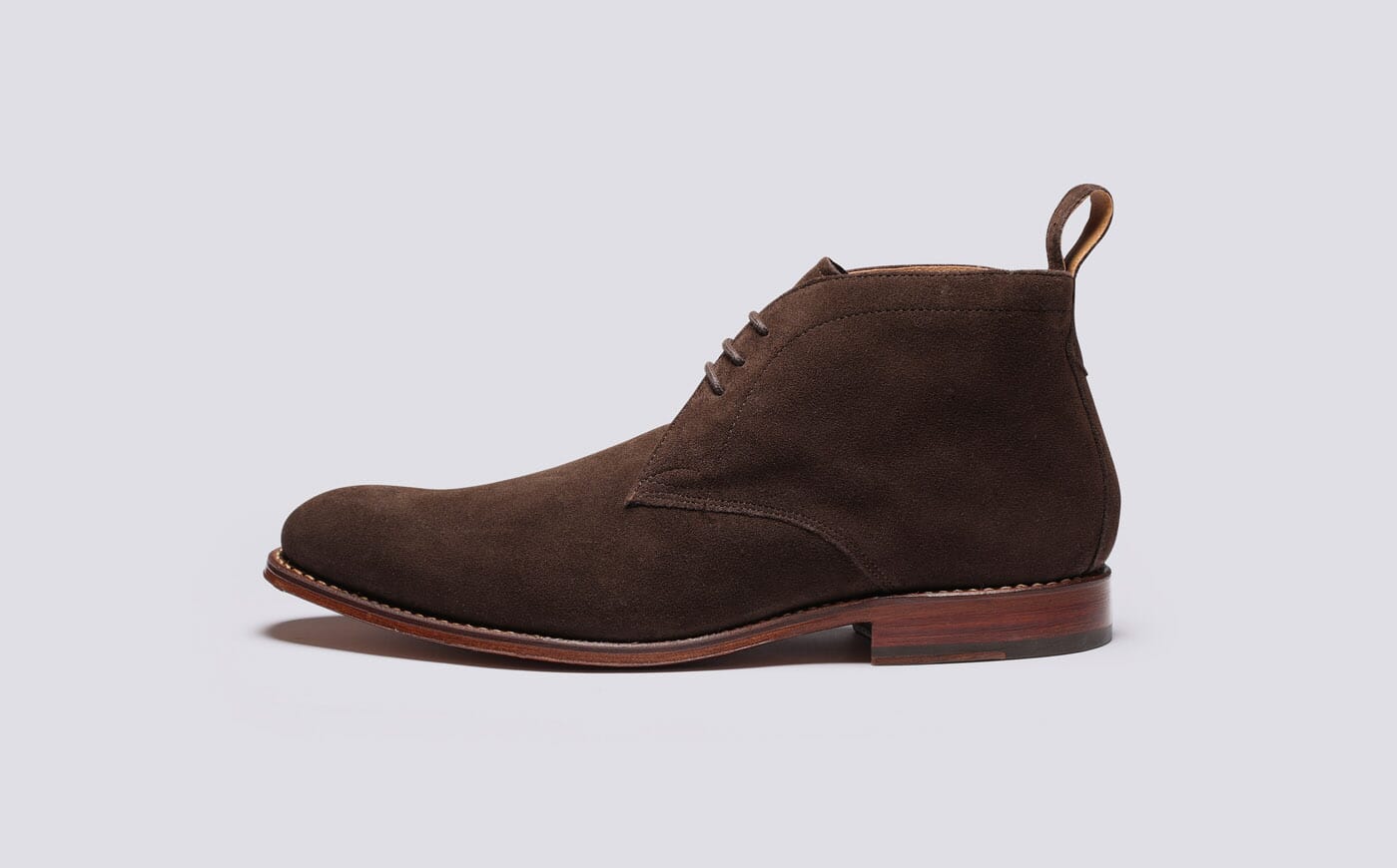 Marcus | Mens Chukka Boots in Brown Suede | Grenson