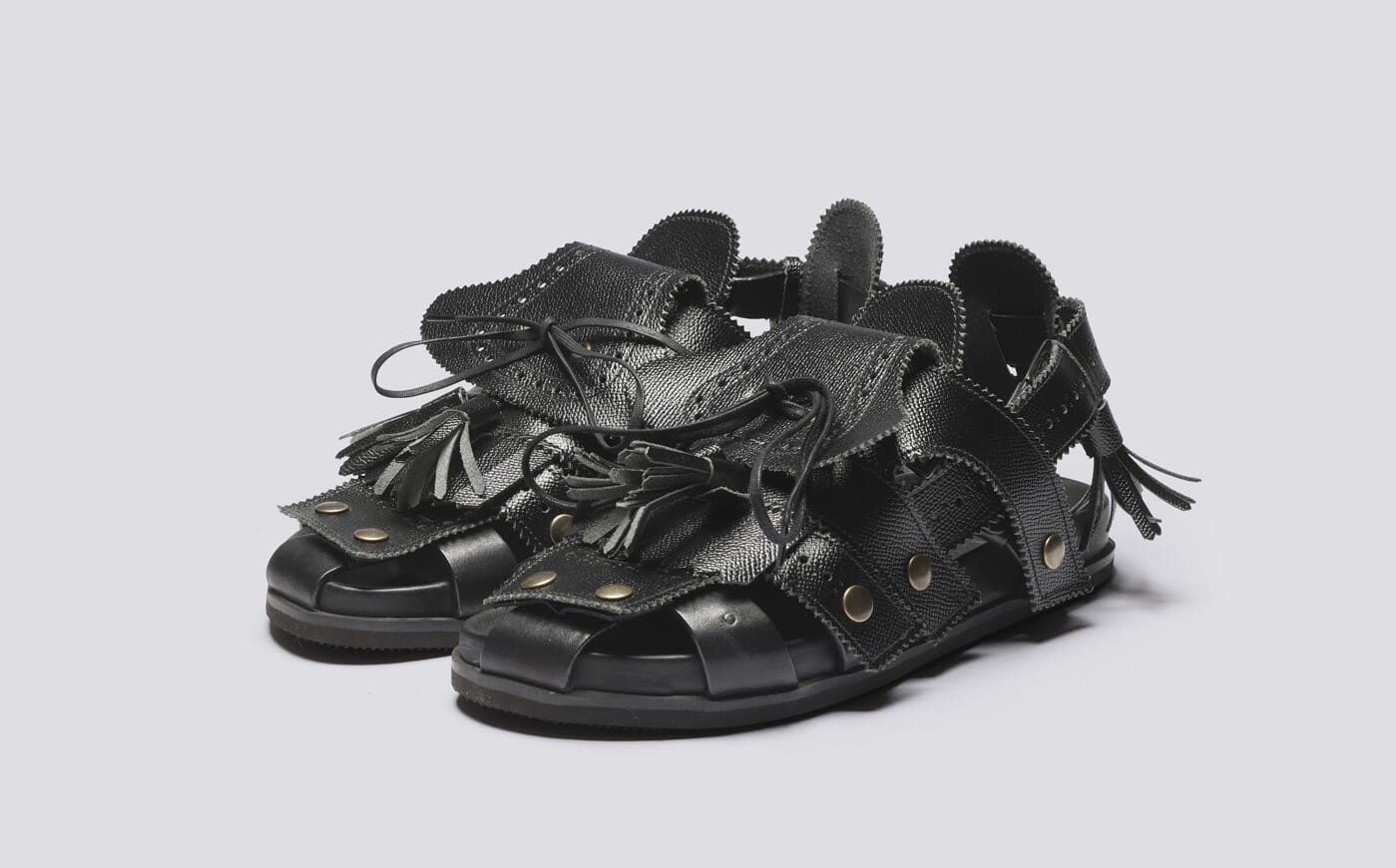 Craig Green + Grenson Q | Men's Leather Sandal Collaboration by
