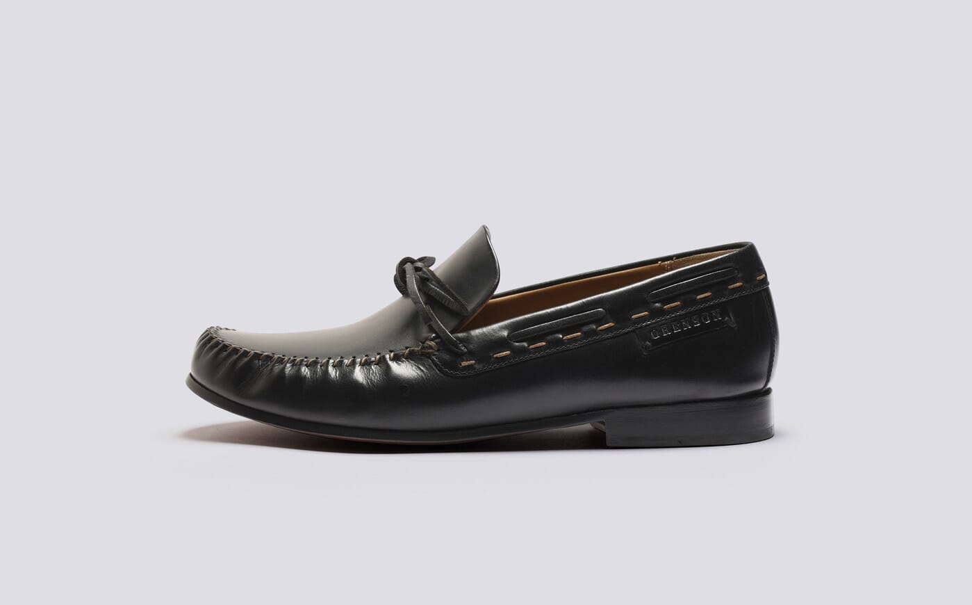 Madeline | Women's Boat Shoe. Hand Sewn Mocassin on Leather Sole