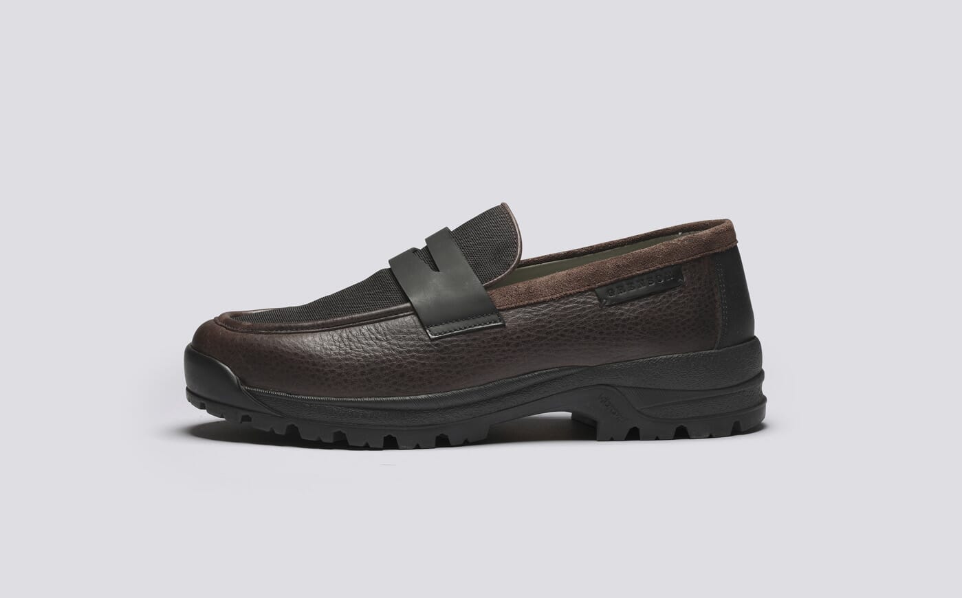 Sneaker 87 | Men's Utility Leather Loafer Upper on Rubber Vibram