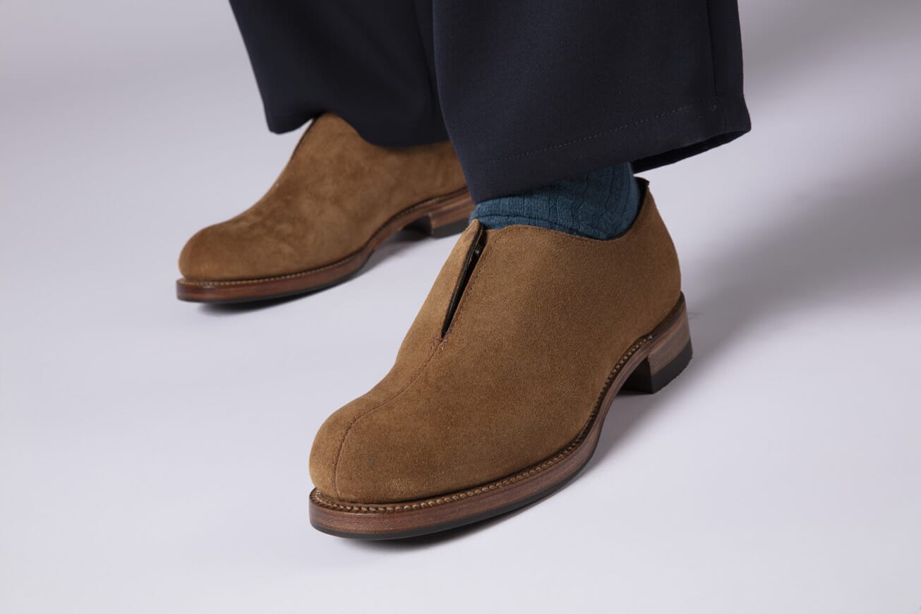 YMC x Grenson | Division | Mens Goodyear Welted Oxford Shoes in