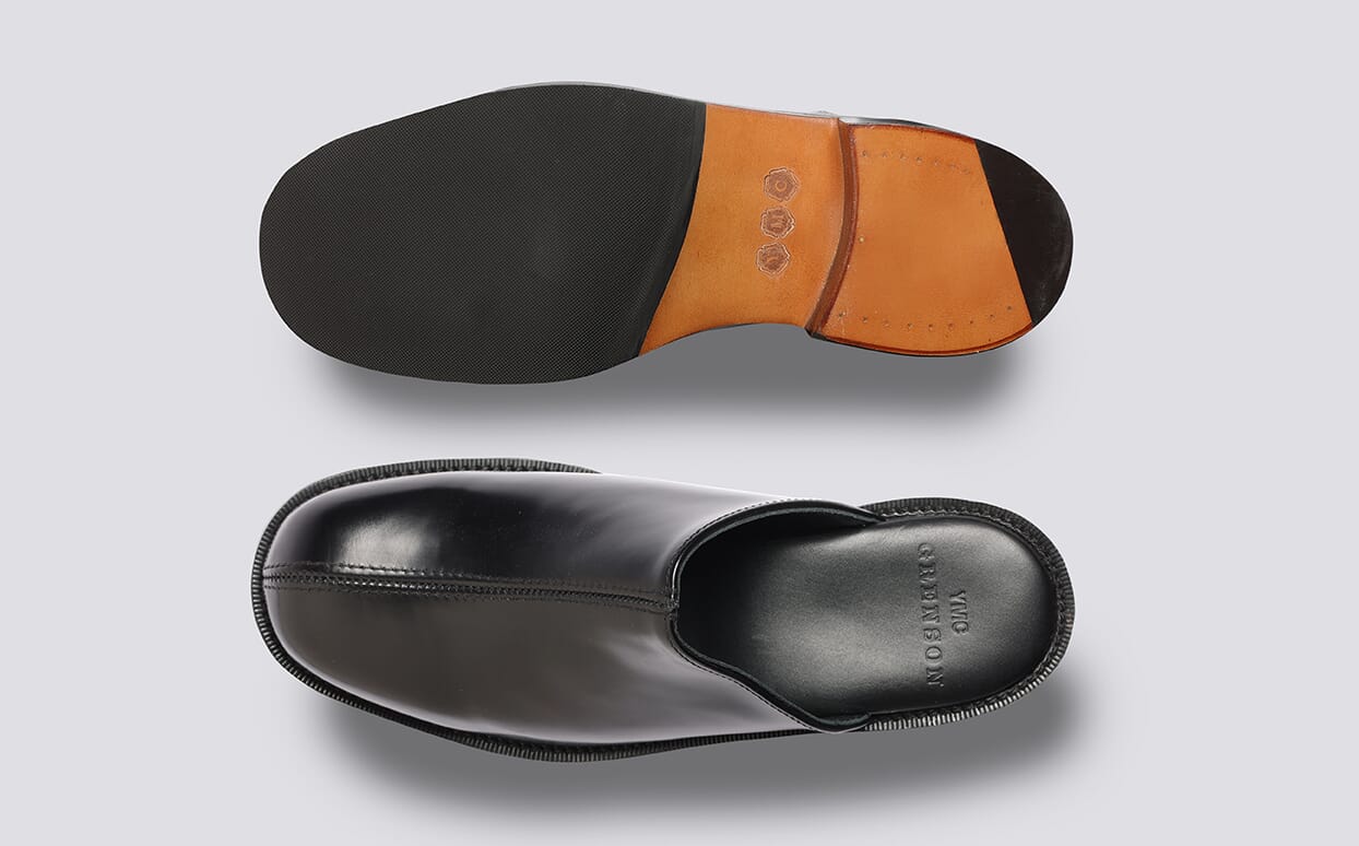Grenson x YMC Division Mule | Hand Made in England | Mens Mule in
