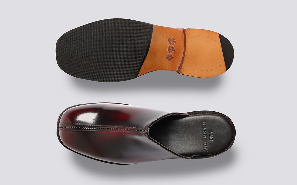Grenson x YMC Division Mule | Hand Made in England | Mens Mule in
